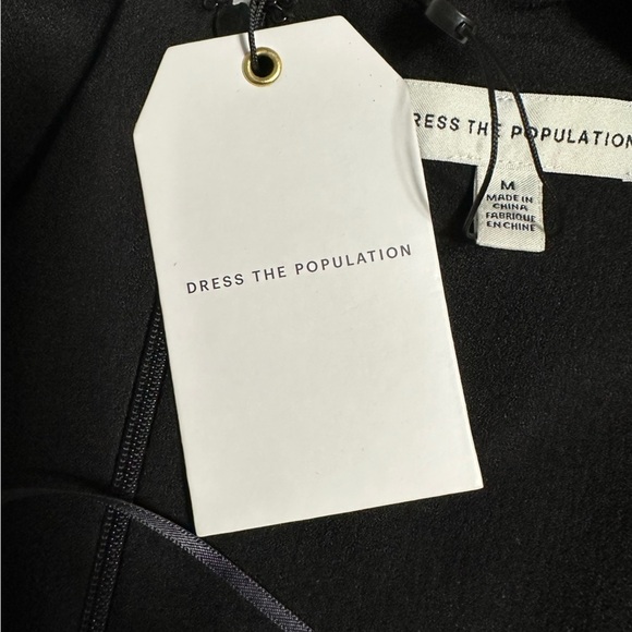 Dress The Population Iris High Slit Evening Gown, Size Medium (v) - Picture 11 of 14